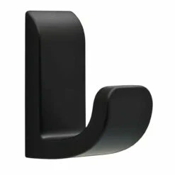 Liberty Delta Annalisa Single Towel Hook Flat Black