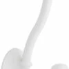 Liberty 5-5/8" Pilltop Coat And Hat Hook White -Liberty Sale LQ B34865C W C 84927.1660145305