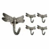 5-Pack Dragonfly Hooks Brushed Satin Pewter -Liberty Sale LQ B46145M BSP C 82390.1660142582