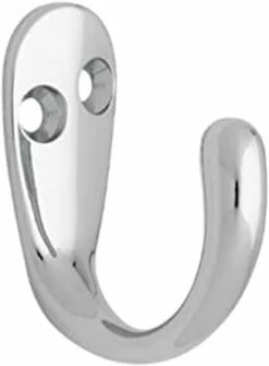 Liberty Single Prong Robe Hook - Polished Chome