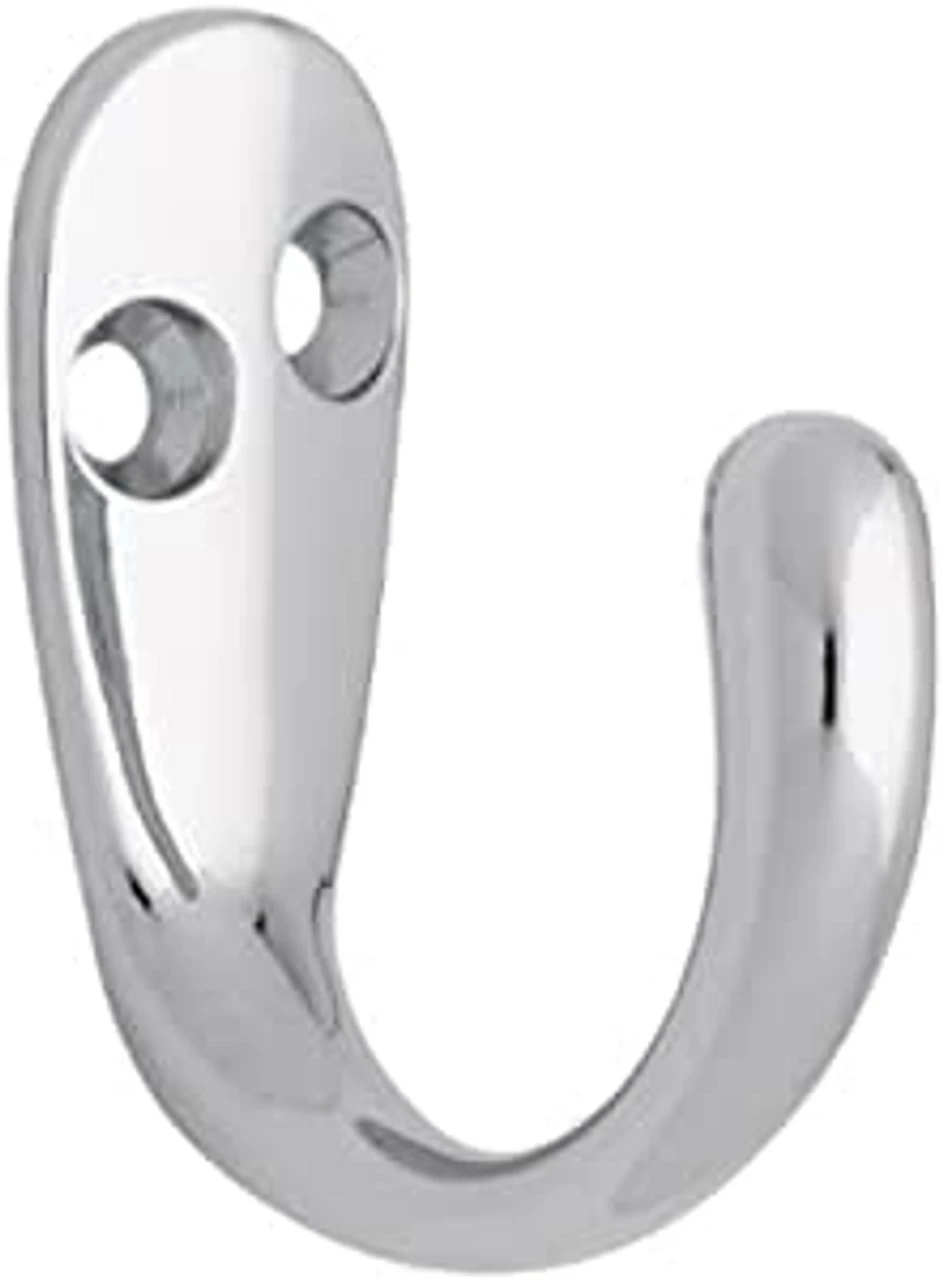 Liberty Single Prong Robe Hook - Polished Chome 3 Liberty Single Prong Robe Hook - Polished Chome