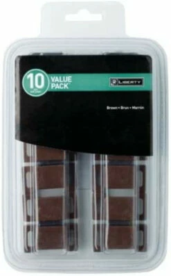 Liberty (10 Pack) 1-1/4" Magnetic Catch With Strike Brown