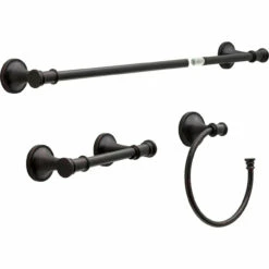 Liberty Delta Grove Park 3-Piece Bath Hardware Set Venetian Bronze