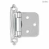 Liberty Single Variable Overlay Chrome Hinge Self Closing -Liberty Sale LQ H0103AW CHR O 09093.1643308882