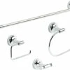 Liberty Franklin Brass Voisin 4-Piece Bathroom Set Polished Chrome -Liberty Sale LQ VOI64 PC 49002.1657821956