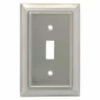 Liberty Architectural Single Switch Wallplate Satin Nickel -Liberty Sale LQ W10087 SN UP 54596.1663706969