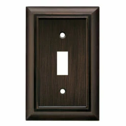 Liberty Architectural Single Switch Wall Plate Venetian Bronze