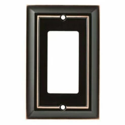 Liberty Architectural Single Decorator Wallplate Oil Rubbed Bronze