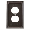 Ruston Single Duplex Wall Plate Venetain Bronze -Liberty Sale LQ W16046 VBR U 62990.1666030547