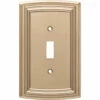 Liberty Emery Single Switch Wall Plate Champagne Bronze