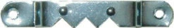 (12 Pack) Nickel Plated Steel Sawtooth Picture Hanger