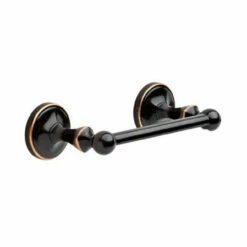 Liberty Portman Pivoting Toilet Paper Holder Bronze With Copper Highlights