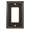 Ruston Single Decorator Wall Plate Venetain Bronze -Liberty Sale W16047 VBR U 57140.1666031004