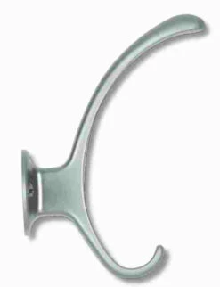 Liberty Aluminum Garment Hook Two Prong 5" L-B46112-AL-C