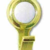 Amerock Coat Hook - Bright Brass W/ Ceramic Center AM-BP76260-W3 -Liberty Sale amerock coat hook bright brass w ceramic center am bp76260 w3 5 54239.1660139313