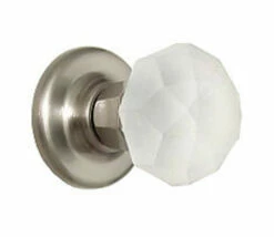Amerock 1-3/8" Ensembles Knob Frosted Crystal With Satin Chrome Base