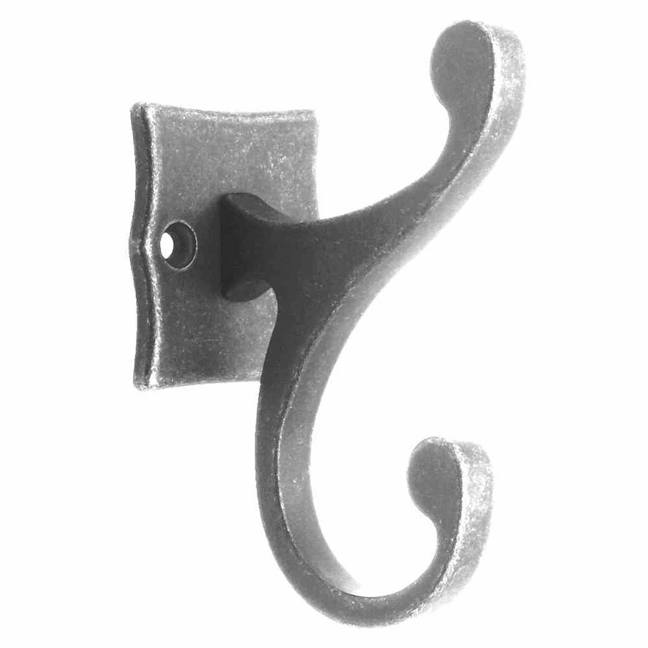 Liberty Antique Iron Two Prong Scroll Hook LQ-111443 3 Liberty Antique Iron Two Prong Scroll Hook LQ-111443