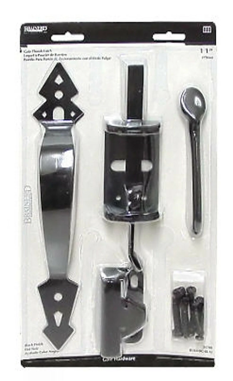 Liberty (10-pack) Heavy Duty Steel Thumb Latch - Black- Garden Gate 5 Liberty (10-pack) Heavy Duty Steel Thumb Latch - Black- Garden Gate - Image 3