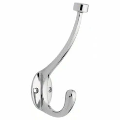 5-5/8" Pilltop Coat Hook Polished Chrome