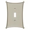 Liberty Bellaire Single Switch Plate - Vintage Nickel (144073) -Liberty Sale bellaire single switch plate vintage nickel 144073 2 23546.1661958774