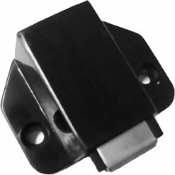 Black Magnetic Touch Latch - Heavy Duty - No Strike 1 5/8"