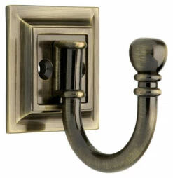 Brainerd Single Architectural Hook - Antique Brass 125561