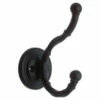 Brainerd 4-1/2" Twisted Coat And Hat Hook, Flat Black 11445 -Liberty Sale brainerd twisted coat and hat hook flat black 1 07191.1660077398