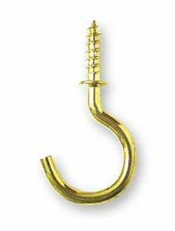 Amerock Bulldog Cup Hook - 8 Pack (Brass 7/8") AM-235734