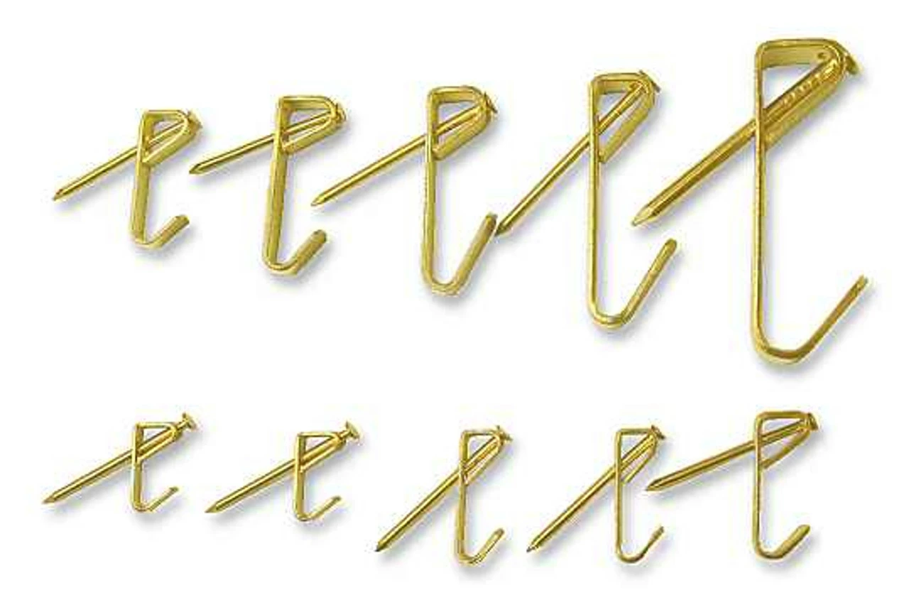 Amerock Bulldog Picture Hangers - 10 Pack Assorted Sizes 3 Amerock Bulldog Picture Hangers - 10 Pack Assorted Sizes