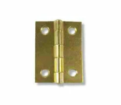Butt Hinge - Brass Plated - 2" X 1-1/2" H11-H537DBP2