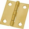 Butt Hinge - Brass Plated - Square 1 1/2" X 1-1/2" H11-H537BBP112 -Liberty Sale butt hinge brass plated square 1 1 2 x 1 1 2 17 91763.1659383313