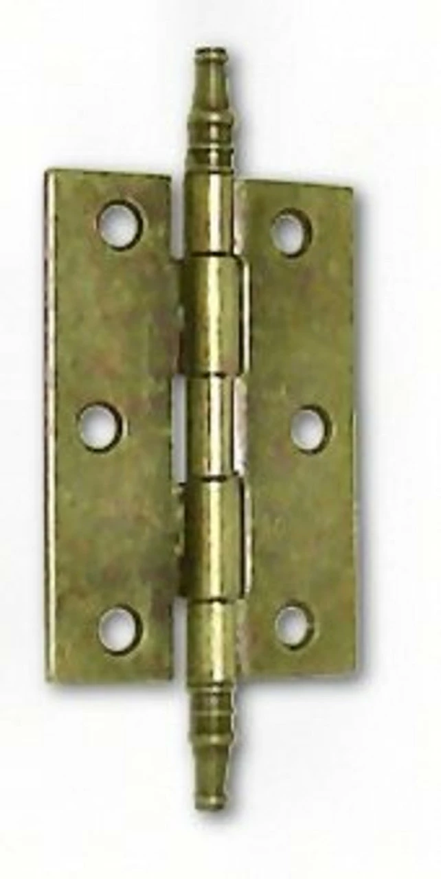 Liberty Butt Hinge Minaret Tip Tight Pin Antique Brass 2 1/2" L-H05254-AB-A 3 Liberty Butt Hinge Minaret Tip Tight Pin Antique Brass 2 1/2" L-H05254-AB-A