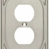 Liberty Cambray Single Duplex Wall Plate - Satin Nickel (144422) (W24565-SN-U)
