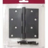 Liberty Carded 4" Square Corner Hinge Flat Black -Liberty Sale carded flat black 4 square corner hinge lq hn0009g fb u 2 71437.1659464362