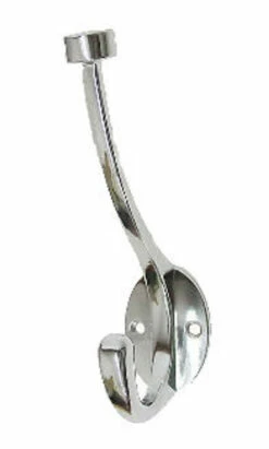 Liberty 5-5/8" Pilltop Two Prong Coat Hook Chrome