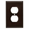Liberty Single Duplex Wall Plate - Cocoa Bronze -Liberty Sale cocoa bronze single duplex wall plate 5 39899.1684505546