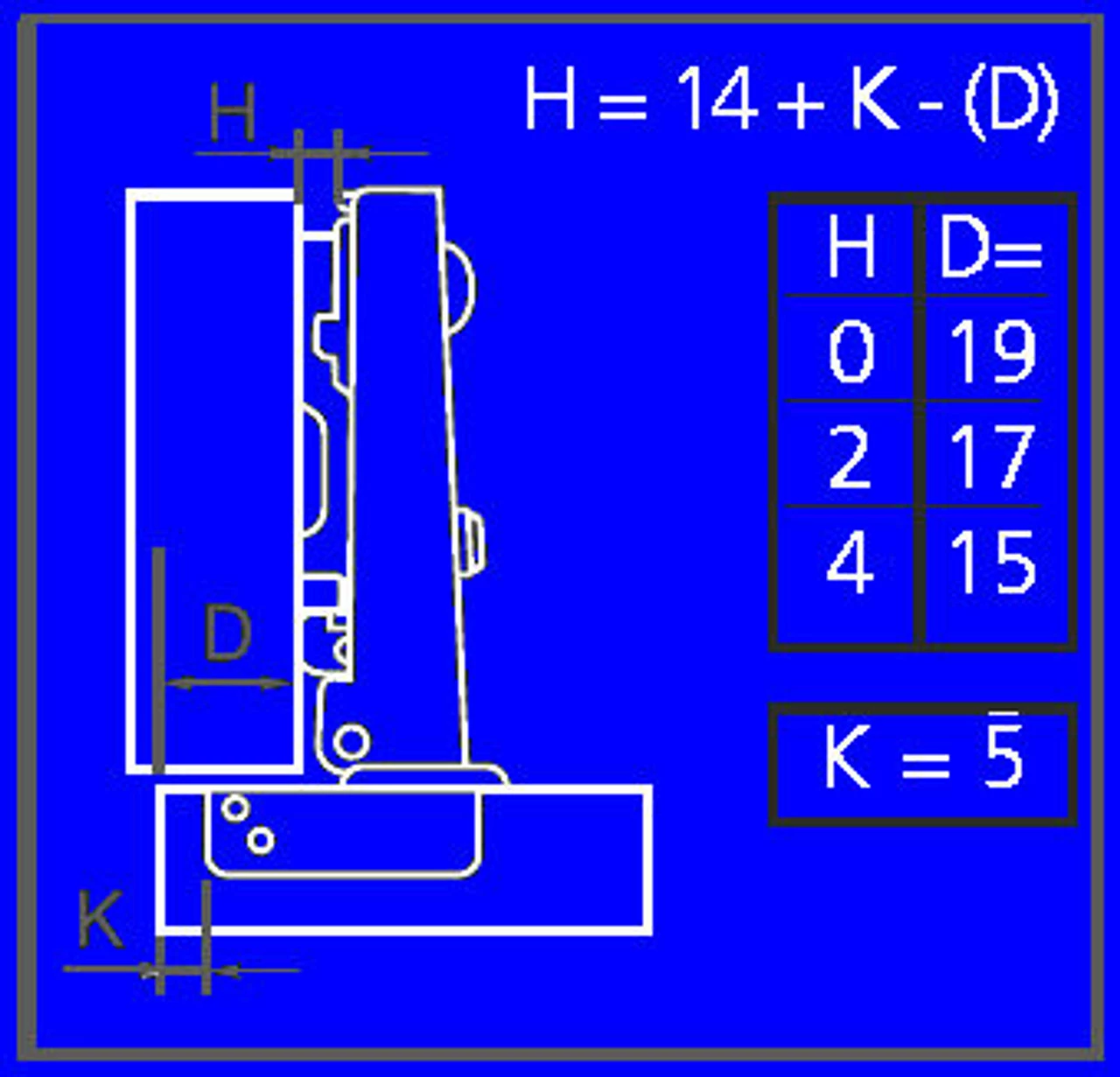 Liberty Concealed Hinge - 120 Degree -Easy Clip - Full Overlay L-H71041-NP-A 4 Liberty Concealed Hinge - 120 Degree -Easy Clip - Full Overlay L-H71041-NP-A - Image 2