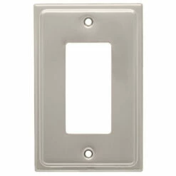 Liberty Country Fair Single Décor Wall Plate - Satin Nickel (126363)