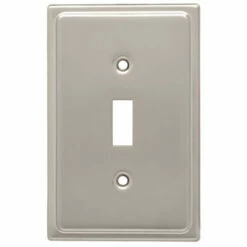 Liberty Country Fair Single Switch Plate - Satin Nickel (126364)
