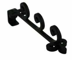 Curly Iron Over-door Hook- Black 10' Long - 3-Hooks LQ-11442 -Liberty Sale curly iron over door hook 11 74880.1660077231