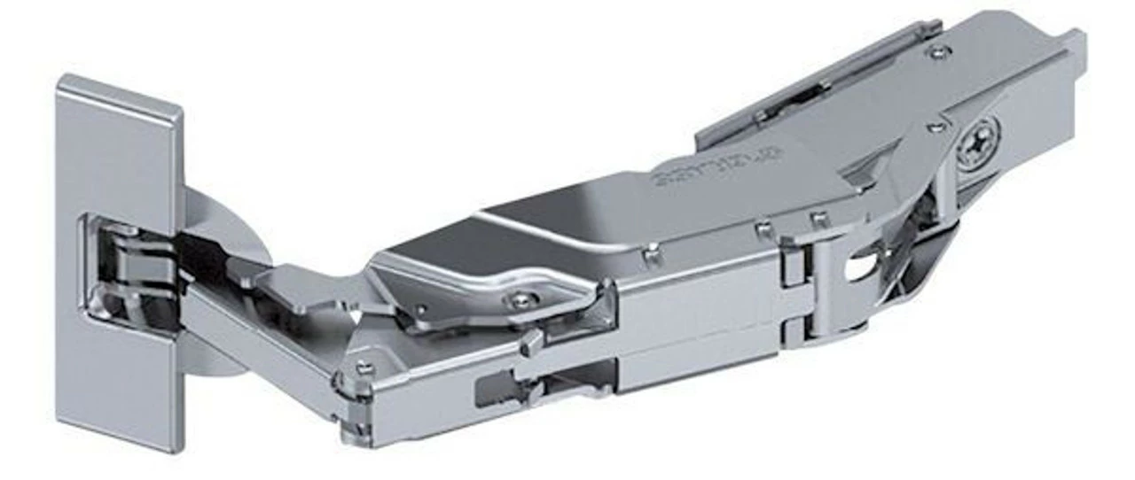 Liberty - 160 Degree Wide Angle 3/4" Overlay Hinge (1 Pair) - Frame Or Frameless Plates HCW1605-NP-CP 3 Liberty - 160 Degree Wide Angle 3/4" Overlay Hinge (1 Pair) - Frame Or Frameless Plates HCW1605-NP-CP