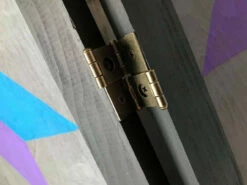 Double Acting Folding Screen Hinge For 3/4" Panel - Antique Brass DL-C869-AB -Liberty Sale double acting folding screen single hinge 1 3 4 antique brass 4 60624.1659465432