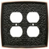 Liberty Double Duplex - Hammered Bronze W/ Highlights (144031) -Liberty Sale double duplex hammered bronze w highlights 144031 2 49093.1659976255