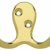 Liberty Double Prong Brass Plated Coat Hook - B59104Z-PB-C 1 Liberty Double Prong Brass Plated Coat Hook - B59104Z-PB-C -Liberty Sale double prong brass coat hook 1 14822.1660139147