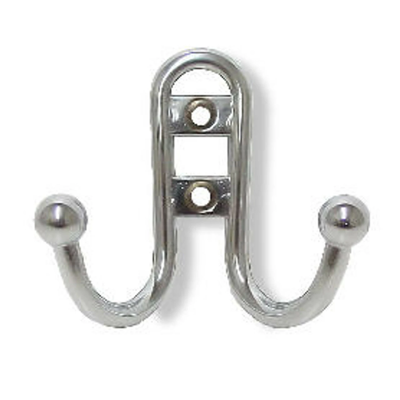 Liberty Double Robe Hook Chrome Ball End 2 1/2" X 2 7/8" LQ-B46115J-CHR-C 3 Liberty Double Robe Hook Chrome Ball End 2 1/2" X 2 7/8" LQ-B46115J-CHR-C