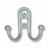 Liberty Double Robe Hook With Ball Ends Aluminum Finish LQ-B46115-AL-C -Liberty Sale double robe hook with ball ends aluminum finish lq b46115 al c 2 02043.1660075622