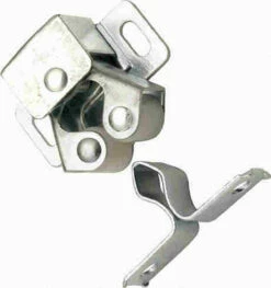 Double Roller Catch With Strike - Zinc Plated C24-C625ZP