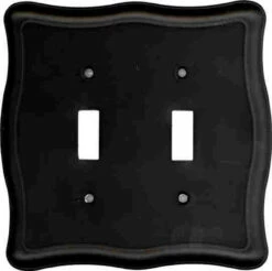 Liberty Double Switch Wall Plate Oil Rubbed Bronze W072ZMP-OB3-U