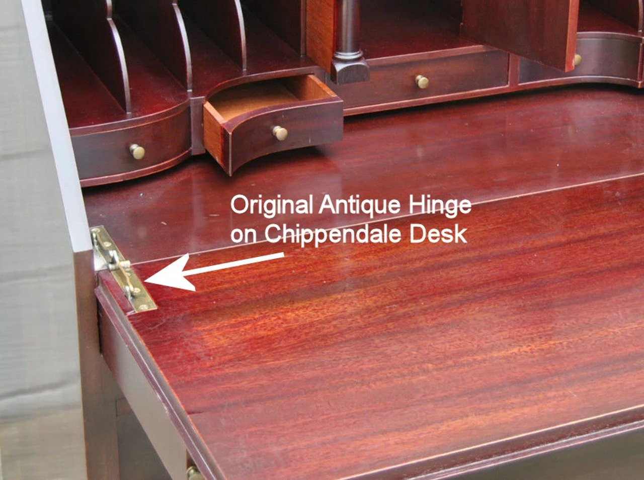 Drop Front Desk Hinge & Support Combination H11-H6060BP 4 Drop Front Desk Hinge & Support Combination H11-H6060BP - Image 2