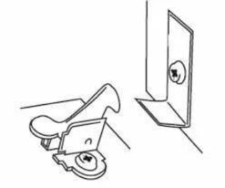 Elbow Catch - EZ Flex Mechanism - Nickel Plated - C23-C635NP -Liberty Sale elbow catch nickel plated 1 03646.1661788184